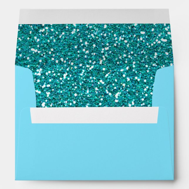 Enveloppe Copie de texture de style d'étincelles de Faux de (Dos (Bas))