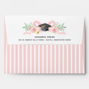 Enveloppe Coquette Rose Rose
