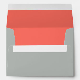 Enveloppe Coral Heart Mariage