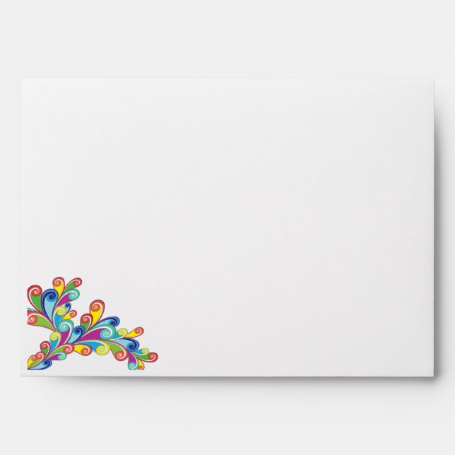 Enveloppe Corner Curls (Devant)