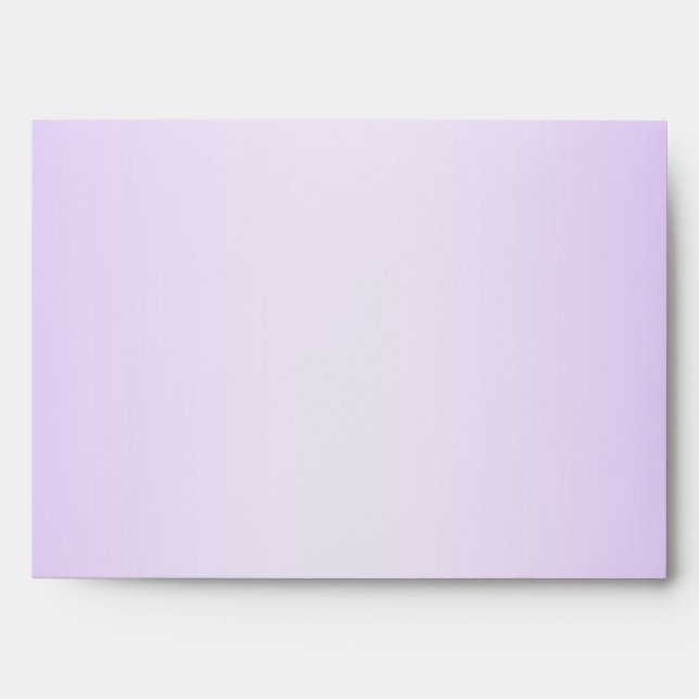 Enveloppe Correspondance de l'enveloppe Lilac avec le ruban  (Devant)