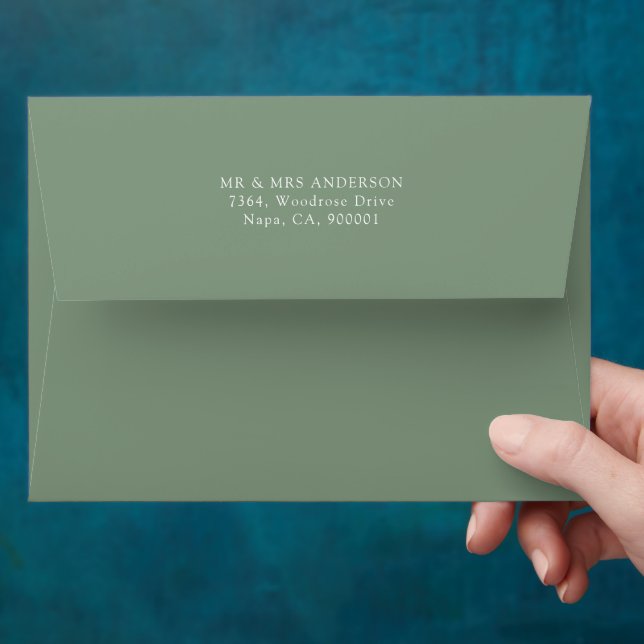 Enveloppe correspondante personnalisée avec adress (Hand)