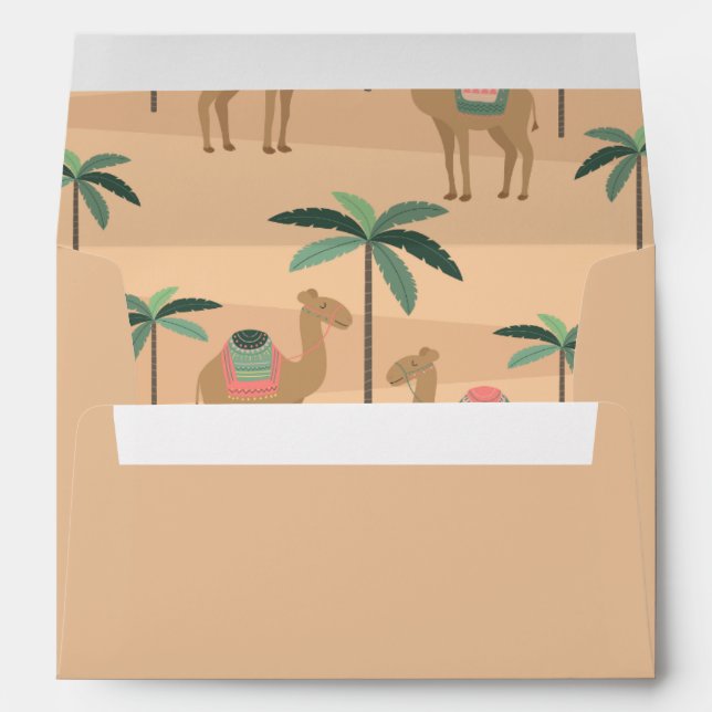 Enveloppe correspondante personnalisée avec adress (Dos (Bas))