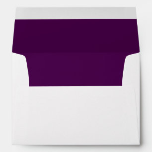 Enveloppe Couleur de Mariage de prune pourpre