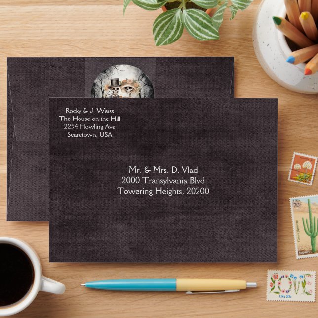 Enveloppe Couple Skeletal (Desk)