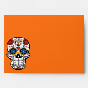 Enveloppe Crâne de Halloween