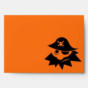 Enveloppe Crâne d'Halloween