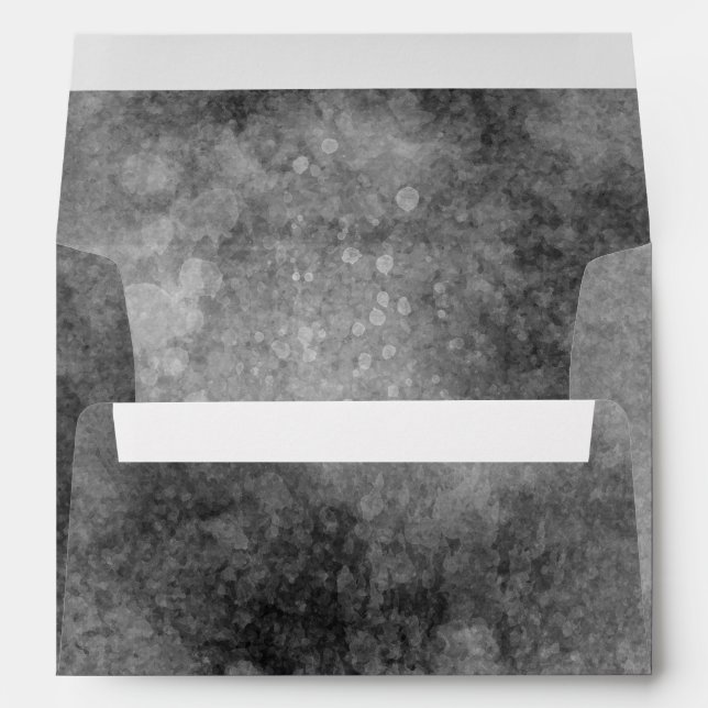 Enveloppe Crâne et une pile d'os Halloween Gothic Party (Dos (Bas))