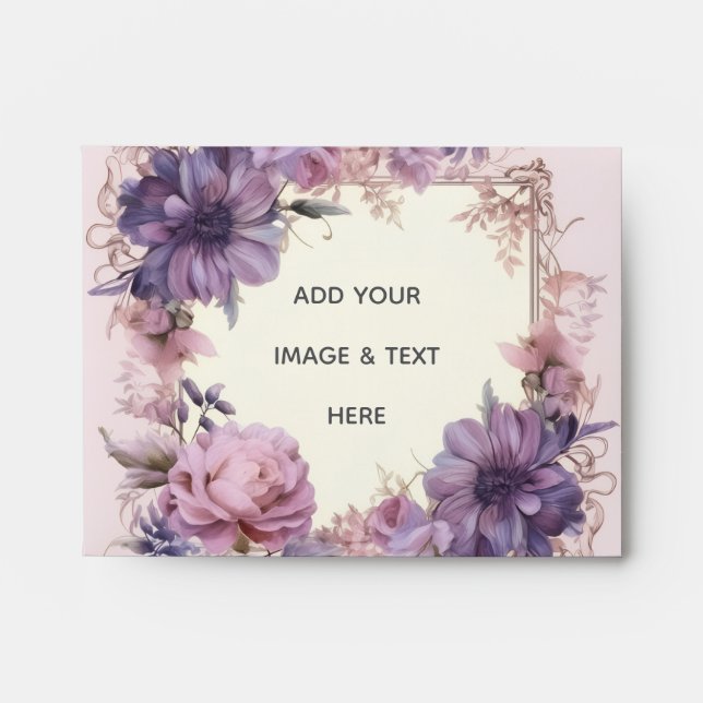 Enveloppe Create Your Own floral Envelopes (Devant)