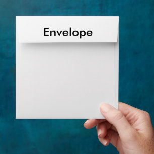 Enveloppe Créez votre promotion de marque simple 5,25" x 5,2