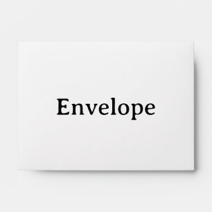 Enveloppe Créez votre propre bannière simple personnalisée d