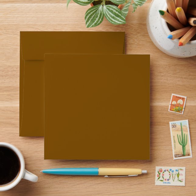Enveloppe Créez Votre Propre Brun (Desk)