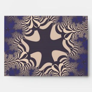 Enveloppe Croix de chrome bleu