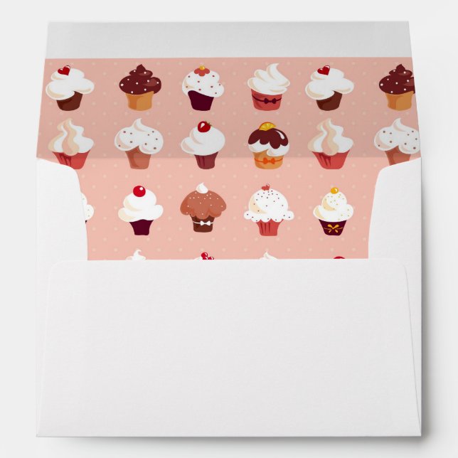 Enveloppe Cupcakes (Dos (Bas))