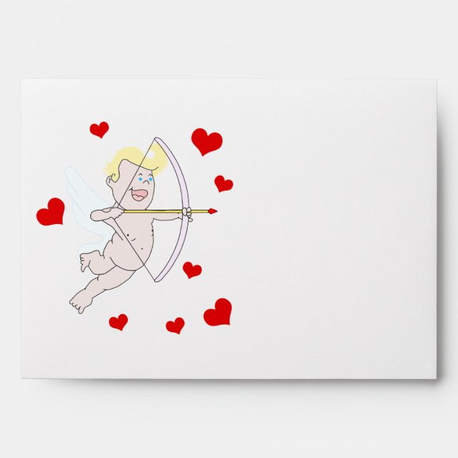 Enveloppe cupide (Devant)