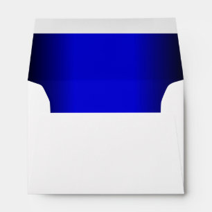 Enveloppe Customisée en bleu de cobalt électrique