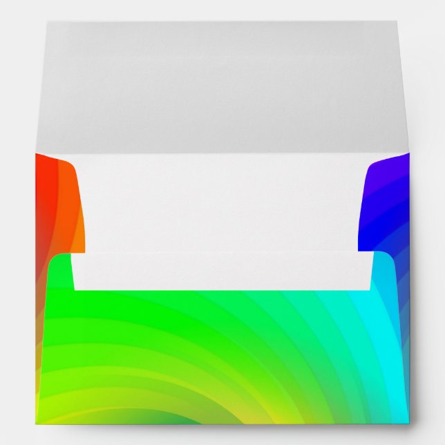 Enveloppe Cute Colorful Tie (Dos (Bas))