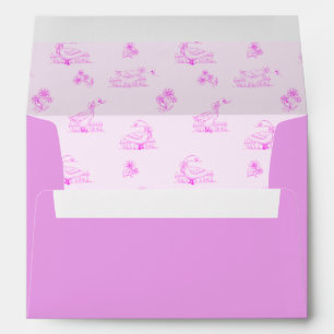 Enveloppe Cute pays Goose Toile Motif