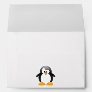 Enveloppe Cute Penguin