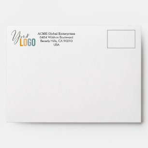 Enveloppe d'affaires avec votre logo
