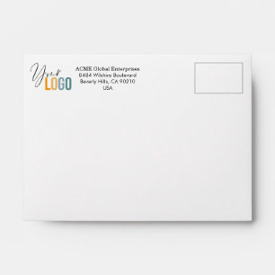 Enveloppe d'affaires avec votre logo