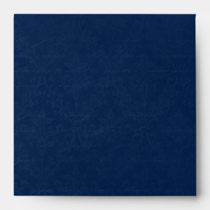 Enveloppe Damas vintage en bleu marine foncé : Linge A-7