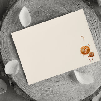 Enveloppe Dandelion Forever dans nos coeurs