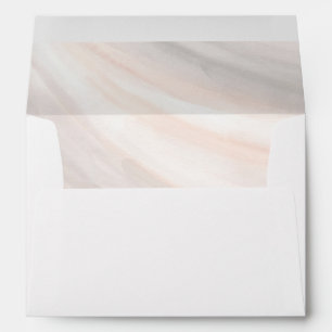 Enveloppe d'aquarelle Wabi Sabi