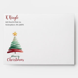 Enveloppe d'arbre de Noël minimaliste décorative