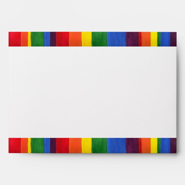 Enveloppe d'arc-en-ciel (Devant)