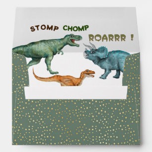 Enveloppe de baby shower de la fleur de ventre Din