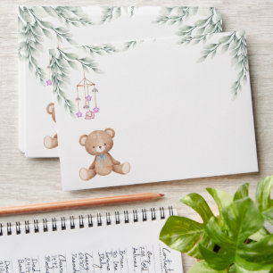 Enveloppe de Baby shower Garçon