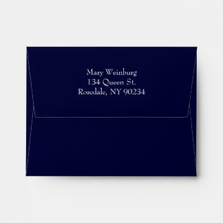 Enveloppe de Carte de remerciements classique Barr