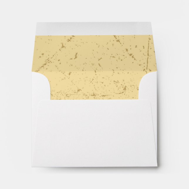 Enveloppe de carte de réponse RSVP pour mariage en (Dos (Bas))