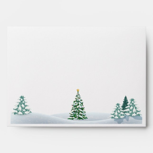 Enveloppe de carte de vacances (Devant)