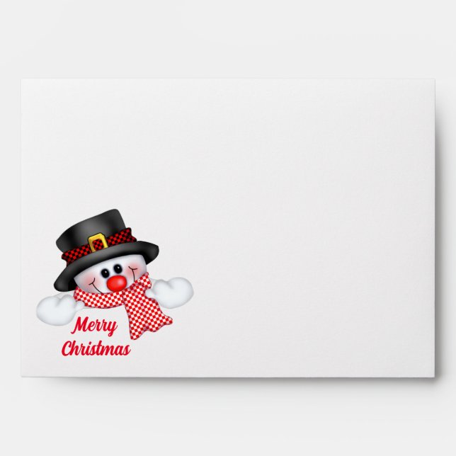 Enveloppe de carte de vacances (Devant)