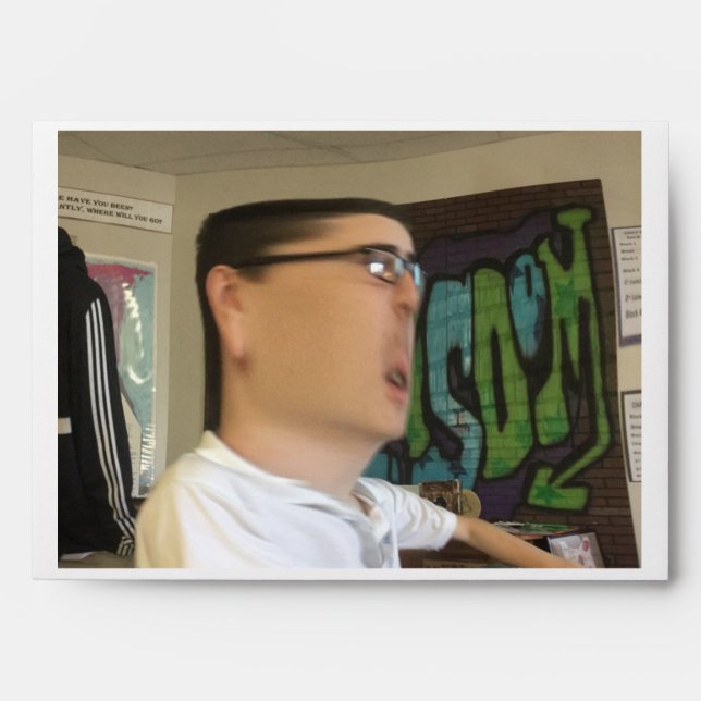 Enveloppe de carte de voeux Lorne A7 (Devant)