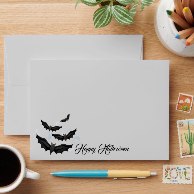 Enveloppe de carte Halloween (Desk)
