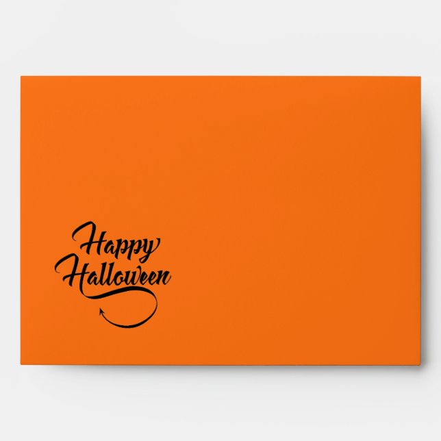 Enveloppe de carte Halloween (Devant)