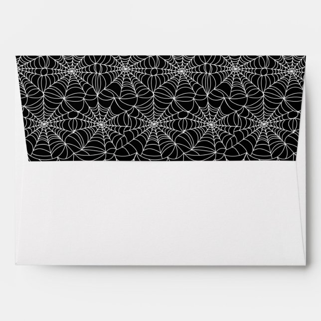 Enveloppe de carte Halloween (Dos (Haut rabat))