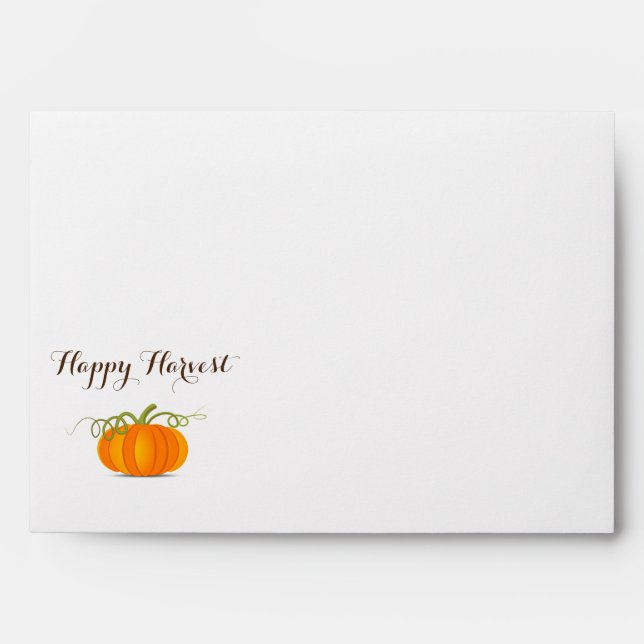 Enveloppe de carte Thanksgiving (Devant)
