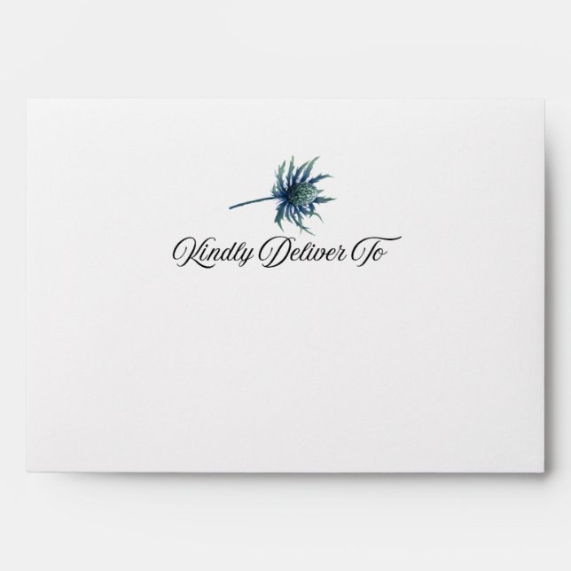 Enveloppe de chardon (Devant)