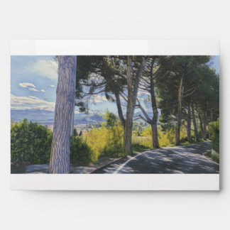 Enveloppe de chemin d'automne