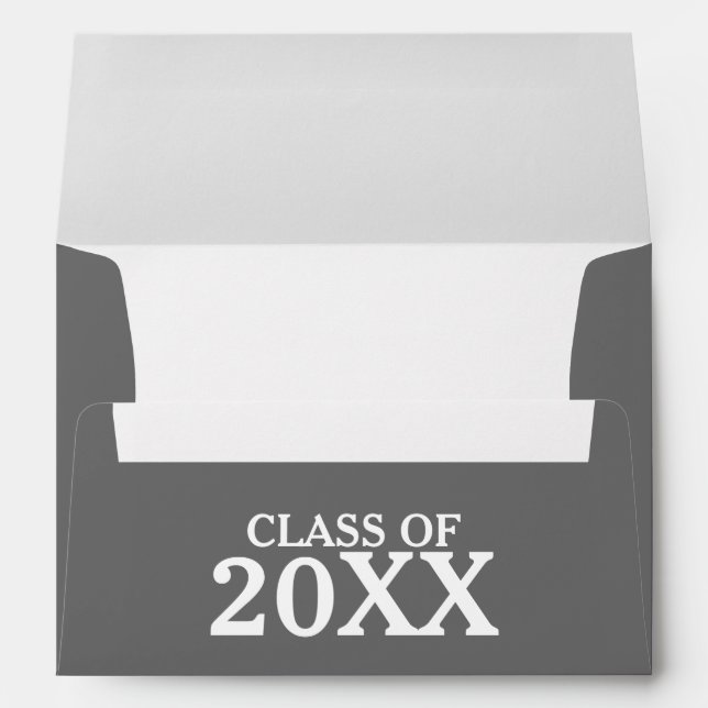 Enveloppe de classe de diplôme personnalisée (Dos (Bas))