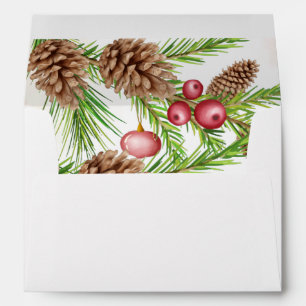 Enveloppe de conception de Noël