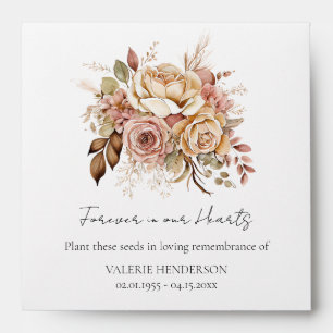 Enveloppe de conservation des semences de fleurs c