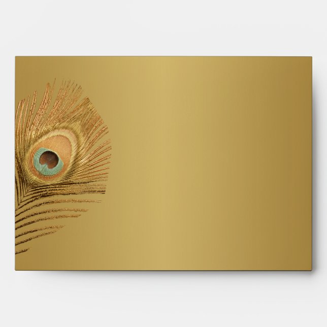 Enveloppe de Coquillage d'or (Devant)