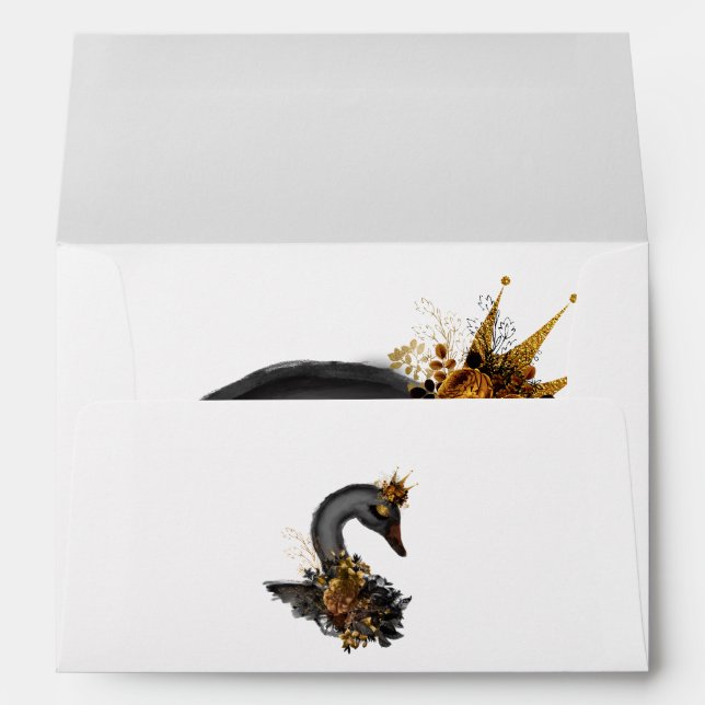 Enveloppe de cygne noir (Dos (Bas))