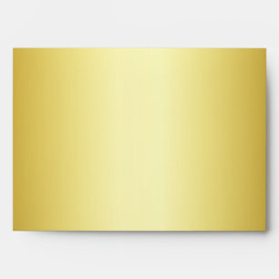 Enveloppe de damassé de noir de l'or A1