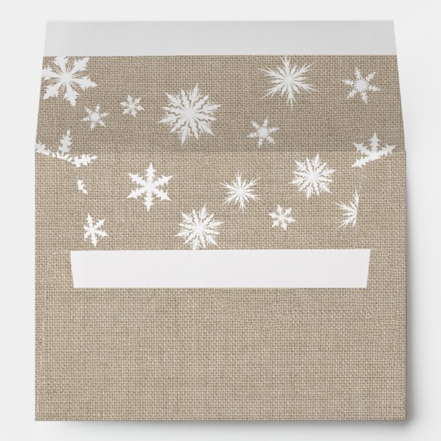 Enveloppe de dentelle de carte de voeux de (Dos (Bas))